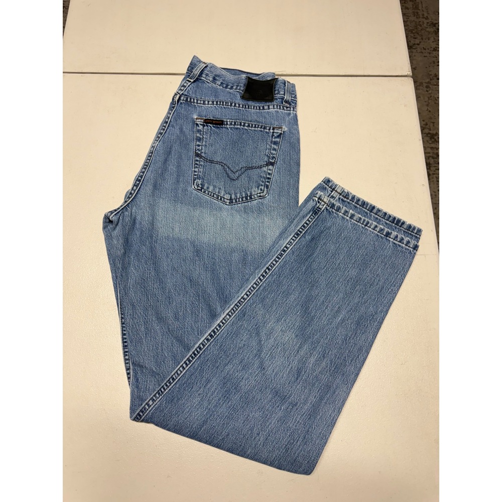 HARLEY DAVIDSON MENS BLUE JEANS SIZE 36X36